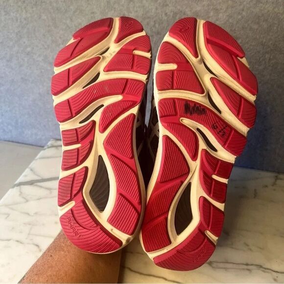 Asics Women’s 33-M Running Shoe Athletic Sneakers Black Pink size 6.5 - Picture 8 of 10